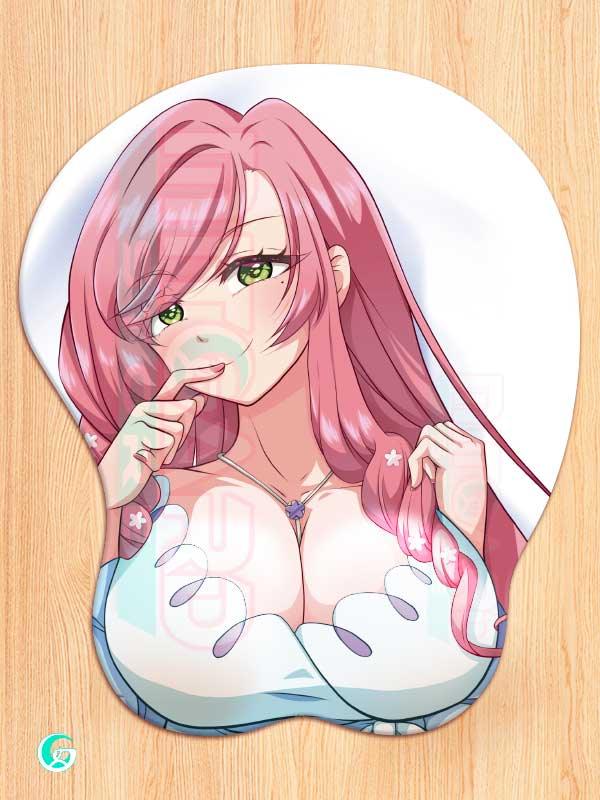 Hanazono Hahari v2 3D Mouse pad with Gel Wrist rest